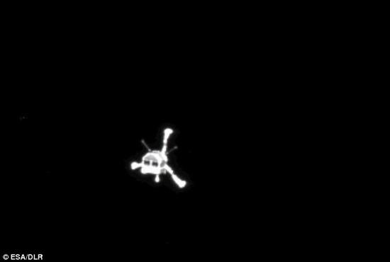 2014年11月，“飞来”号彗星登岸器正在降低准备着陆于彗星表面。目前，“飞来”号正在随着67P彗星逐步阔别太阳，可能终极走向“殒命”。科学家最后一次尝试与其接洽，但未能收到“飞来”号的任何回复。