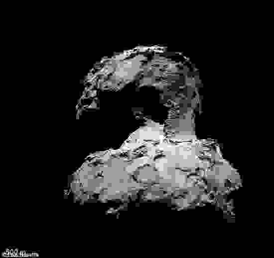 67P彗星正在逐步阔别太阳，这也就意味着“飞来”号太阳能电池板所能够获取的能量越来越少。
